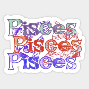 Pisces Sticker